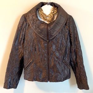People Like Frank metallic jacket